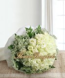 50 White Roses